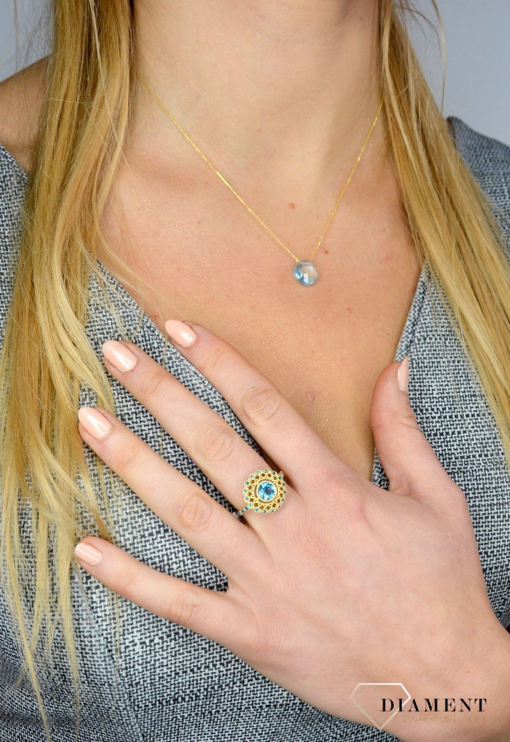 Kolekcja Wiktoriańska - pierścionek złoty z topazem R-5360 LBTBL.jpg